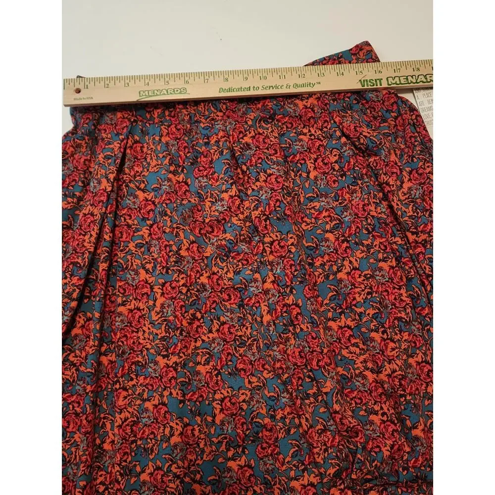 LulaRoe Madison Skirt, XL, Floral, NWT